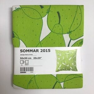 LAST 1! NEW IKEA SOMMAR 2015 Green Prickly Pear 20"x20" Throw Pillow Cover Sham